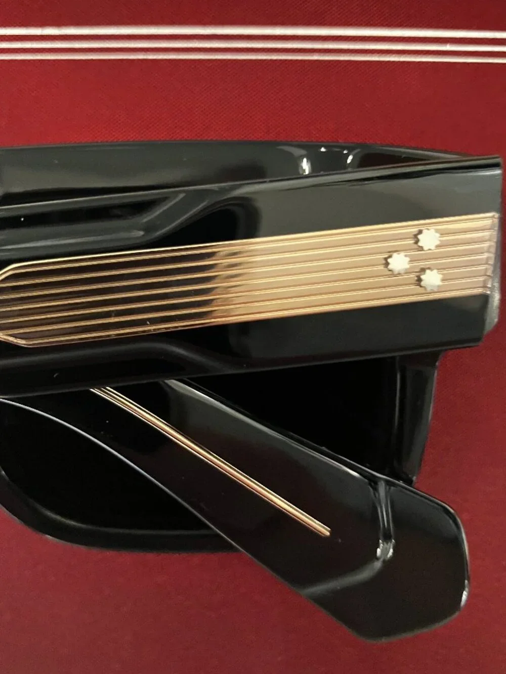 Jacques Marie Mage Hemmings Sun In Lacquer Black JMMHE8A JMM Hemmings Sunglasses